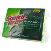 6 Count Scotch-Brite Heavy Duty Scrub Sponge