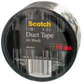 20 Yards Jet Black Duct Tape
