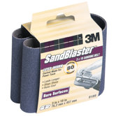 3" X 18" 80 Grit SandBlaster Purple Sanding Belts 9189NA