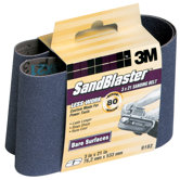 3" X 21" 80 Grit Purple Sanding Belt 9192NA