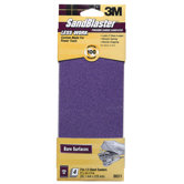 3" X 9" 100 Grit SandBlaster&trade; Finishing Sander Clip-On Sandpaper 9651