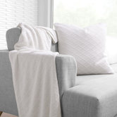 Current Organic Pillow in Ivory