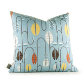 Aequorea Carnival Pillow in Cornflower