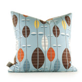 Aequorea Carousel Pillow in Cornflower