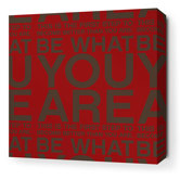 You Are in Scarlet and Chocolate
