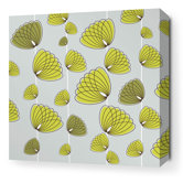 Aequorea Floating Lotus in Silver and Grass