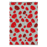 Aequorea Lotus Slat in Silver and Scarlet