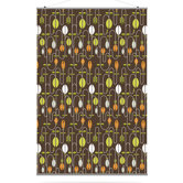 Aequorea Carnival Slat in Chocolate and Sunshine