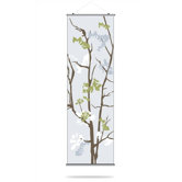 Ailanthus Slat Hanging Panel in Sky