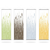 Cattails Slat Hanging Panel Collection