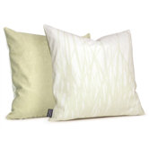 Grass Throw Pillow in Dew