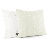 Pussy Willows Throw Pillow in Dew