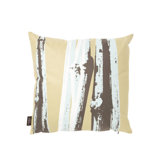 Bamboo Throw Pillow in Aqua