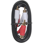 Piggyback Stereo Audio Cable - 6'
