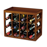 Stackable Cube 12 Bottle Wine Rack