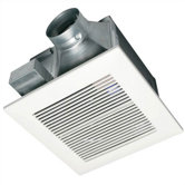WhisperCeiling� 50 CFM Ceiling Mounted Bathroom Fan - Energy Star Rated