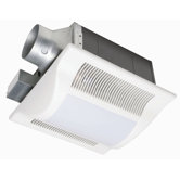 Whisper Fit-Lite 110 CFM Energy Star Bathroom Fan with Light