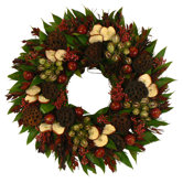 The Red Delicious Apple Wreath