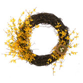 Forsythia Garden Wreath