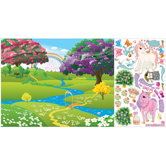 Peel and Play Pony Wall Play Set