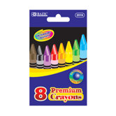 8 Color Premium Quality Crayon Set