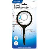 Round 2X Handheld Magnifier and 4X Bifocal