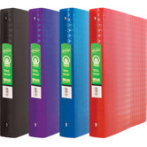 Diamond Poly 3-Ring Binder with Pocket (Set of 48)