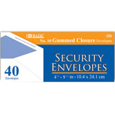 100 Ct. Security Envelopes (Set of 24)