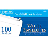 100 Ct. Self-Seal Envelopes (Set of 24)
