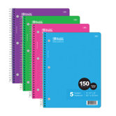 5-Subject Spiral Notebook (Set of 24)