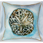 Coastal Sand Dollar Indoor / Outdoor Pillow