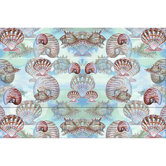 Coastal Shells Door Mat