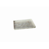 Capiz Rectangular Tray with Straight Edge