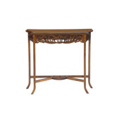 Bordeaux Carved Console