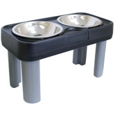 Big Dog Feeder in Black