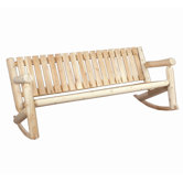 Indoor / Outdoor Triple Rocking Chair