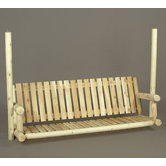 Rustic Natural Cedar Furniture Porch Swings