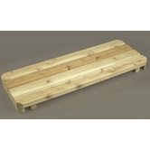 Wood Planter Bench