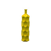 Yellow Ceramic Bottle
