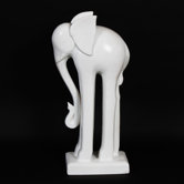 Ceramic Elephant Statue