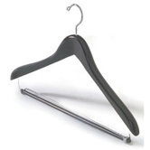 Wood Lock Bar Suit Hanger