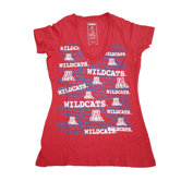 NCAA Women's Rylan Short Sleeve V-Neck T-Shirt
