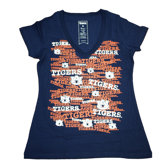 NCAA Women's Rylan Short Sleeve V-Neck T-Shirt