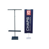 48" - 90" Vertical Adjustable Double-Sided Banner Stand