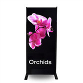 24" - 120" Width Adjustable Powerframe Banner Display Stand