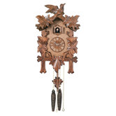 Quartz Cuckoo Clocks with Five Leaves and One Bird Design