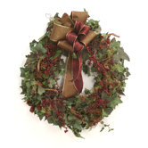 Frosted Ivy Wreath