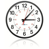 13-Inch Wireless Synchonized Clock Battery Operated