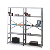 Commercial Steel Shelving, 5 Shelves