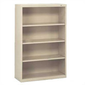Welded 52" H Four Shelf Bookshelf